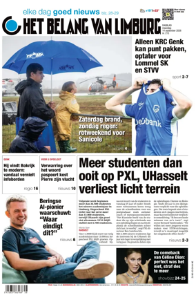 Cover of Het Belang van Limburg