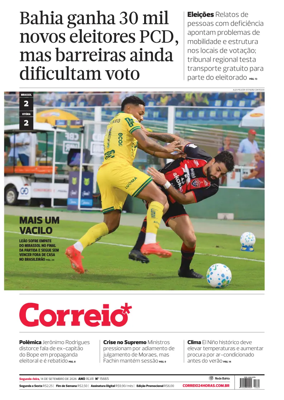Cover of Correio da Bahia