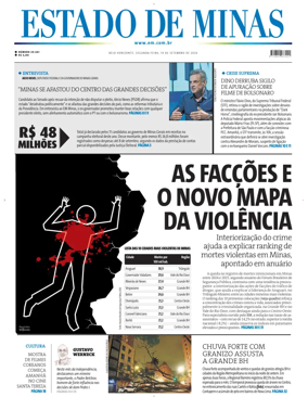 Cover of Estado de Minas (Brazil)