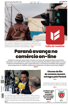 Cover of Folha de Londrina