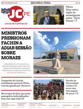 Cover of Jornal do Commercio