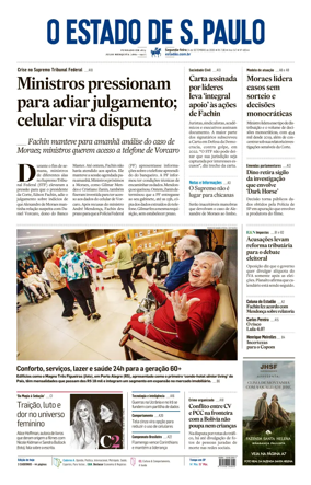 Cover of O Estado de S. Paulo