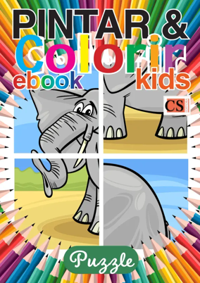 Cover of Pintar e Colorir Kids