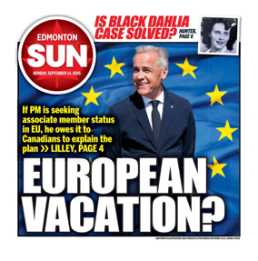 Cover of Edmonton Sun