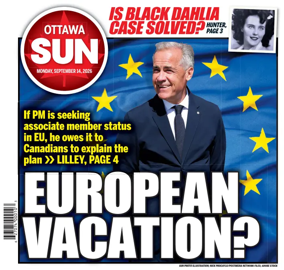 Cover of Ottawa Sun