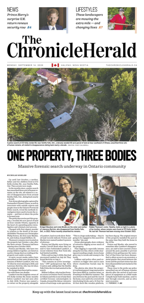Cover of The Chronicle Herald (Metro)