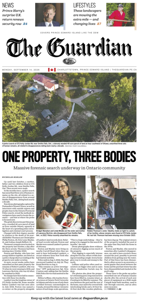 Cover of The Guardian (Charlottetown)