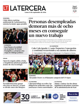 Cover of La Tercera