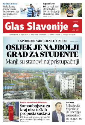 Cover of Glas Slavonije