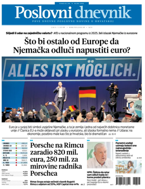 Cover of Poslovni Dnevnik