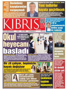 Cover of Kibris Gazetesi