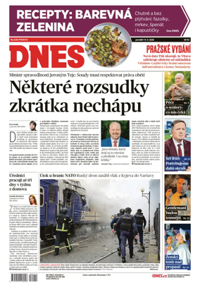 Cover of Dnes Prague Edition