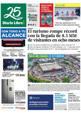 Cover of Diario Libre (Republica Dominicana)
