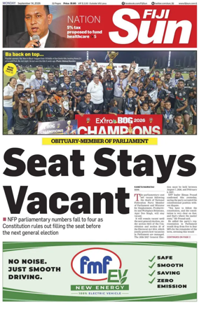 Cover of Fiji Sun