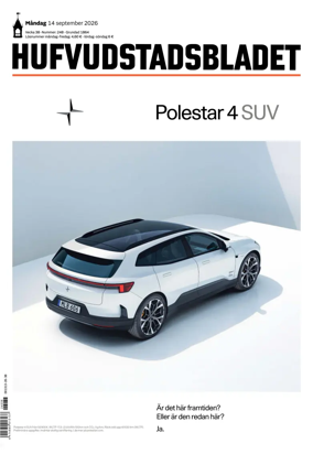 Cover of Hufvudstadsbladet