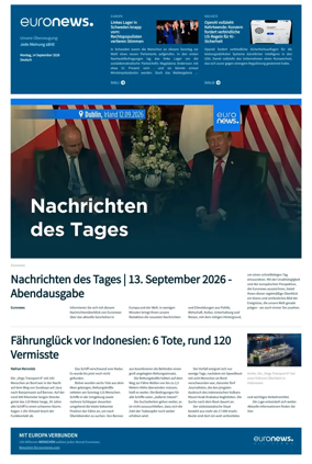 Cover of Euronews (German Edition)