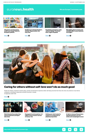 Cover of Euronews Health (English) Compiled Edition