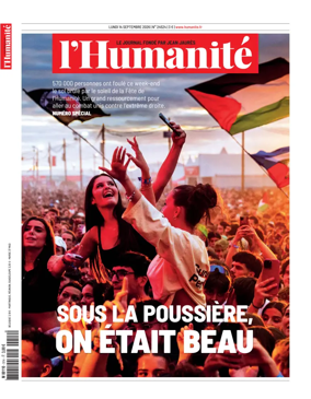 Cover of L'HUMANITE