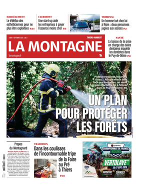 Cover of La Montagne (Thiers-Ambert)