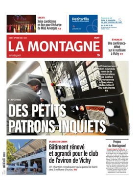 Cover of La Montagne (Vichy)