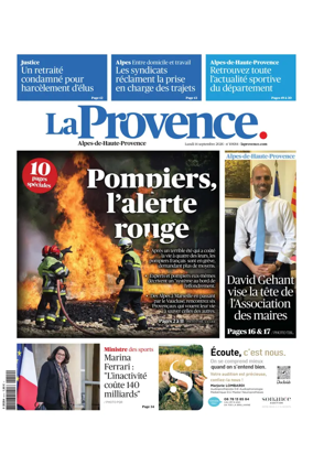 Cover of La Provence Alpes-de-Haute-Provence
