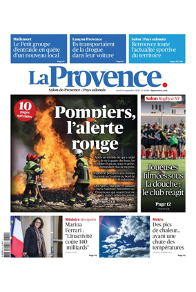 Cover of La Provence Salon-de-Provence / Pays salonais