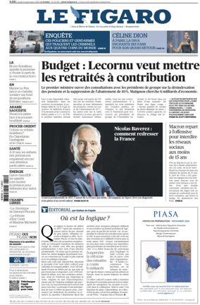 Cover of Le Figaro