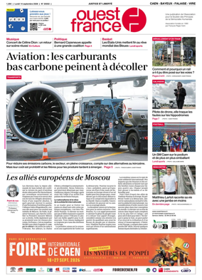 Cover of Ouest France (Caen - Bayeux - Falaise - Vire)
