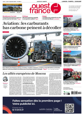 Cover of Ouest-France (Lannion / Paimpol / Guingamp)