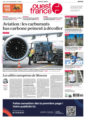 Cover of Ouest France (Manche)