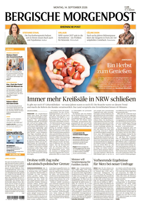 Cover of Bergische Morgenpost Wermelskirchen/Huckeswagen/Radevormwald