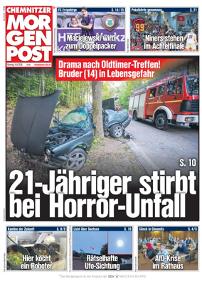 Cover of Chemnitzer Morgenpost
