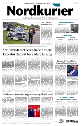 Cover of Demminer Zeitung