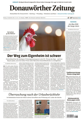 Cover of Donauwoerther Zeitung