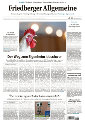 Cover of Friedberger Allgemeine