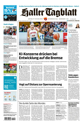 Cover of Haller Tagblatt