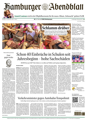 Cover of Hamburger Abendblatt (Harburg)
