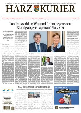 Cover of Harz Kurier