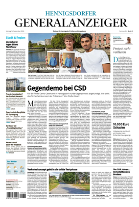 Cover of Hennigsdorfer Generalanzeiger