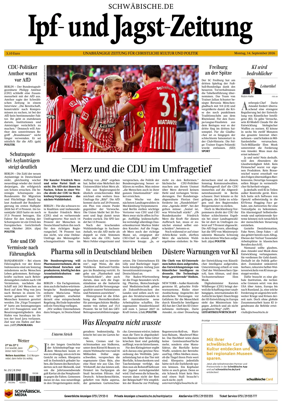 Cover of Ipf- und Jagst-Zeitung