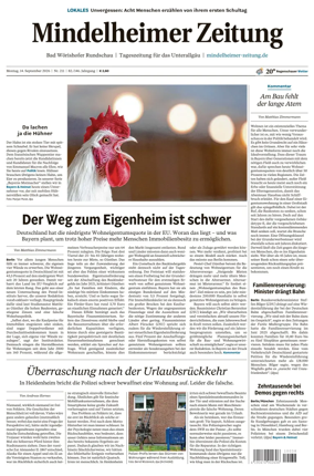 Cover of Mindelheimer Zeitung