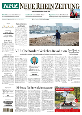 Cover of Neue Rhein Zeitung (Dinslaken)