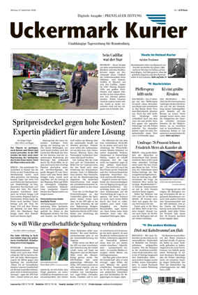 Cover of Prenzlauer Zeitung
