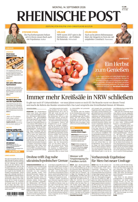 Cover of Rheinische Post Duisburg