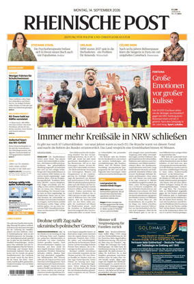 Cover of Rheinische Post – Dusseldorf Stadt