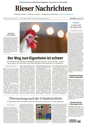 Cover of Rieser Nachrichten