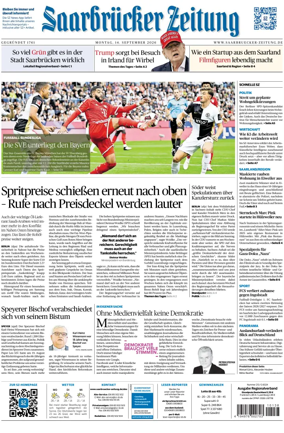 Cover of Saarbruecker Zeitung