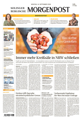Cover of Solinger Bergische Morgenpost/Remscheid