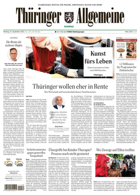 Cover of Thuringer Allgemeine (Eichsfeld)
