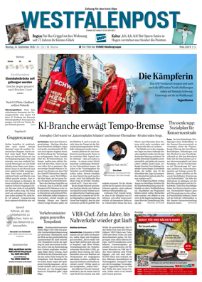 Cover of Westfalenpost (Olpe)